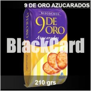 9 de Oro Azucarados x 210 grs