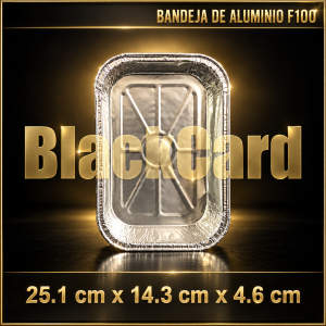 BANDEJA ALUMINIO F100 (Rect.)