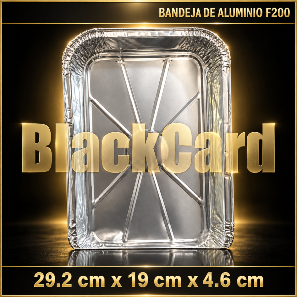 BANDEJA ALUMINIO F200 (Rect.)