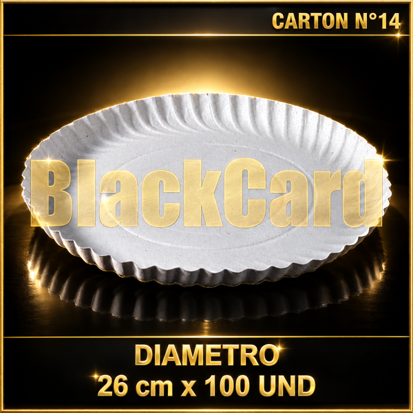 BANDEJA DE CARTON N°14 (26 cm)
