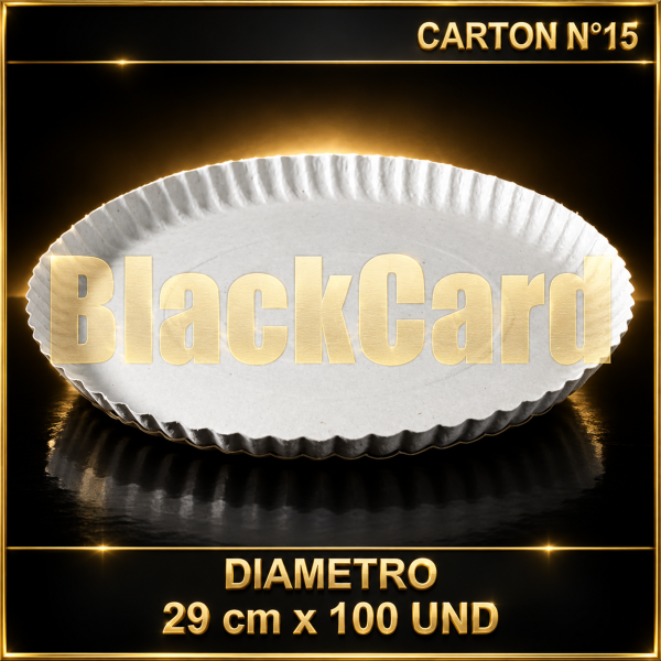 BANDEJA DE CARTON N°15 (29 cm)