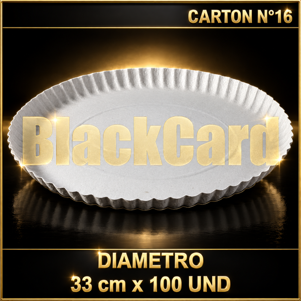 BANDEJA DE CARTON N°16 (33 cm)