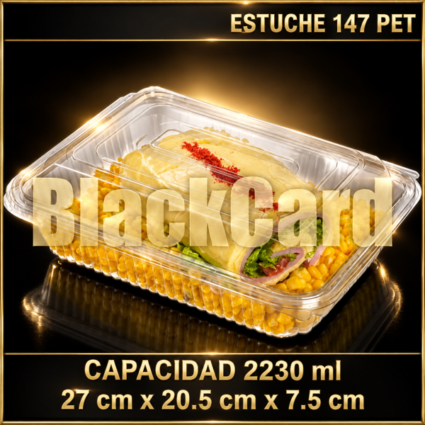 BANDEJA ESTUCHE 147 PET