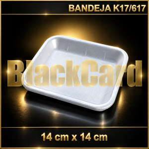 BANDEJA EXPANDIDO K17/617 (14 x 14 cm)