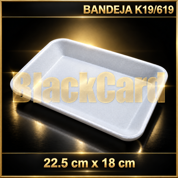BANDEJA EXPANDIDO K19/619 (22,5 x 18 cm)