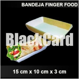 BANDEJA FINGER FOOD envases descartables bahia blanca