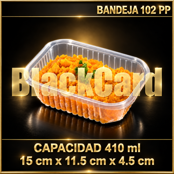 BANDEJA PP 102 (15 x 11,5 x 4,5)