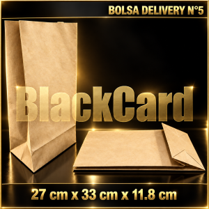 BOLSA DELIVERY N°5 (27 x 33 x 11,8)