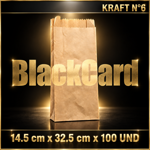 BOLSA KRAFT N° 6 x 100 (14,5 x 32,5)