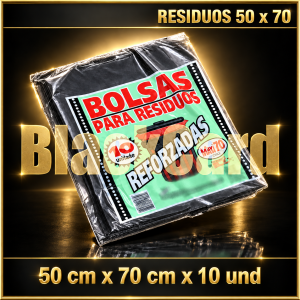 BOLSA RESIDUO 50 x 70 x 10 und (REFORZADA)