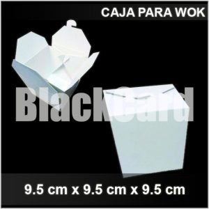 CAJA PARA WOK distribuidora envases descartables bahia blanca
