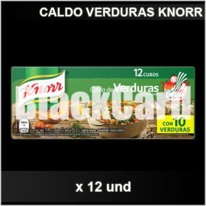 Caldo Verdura x 12 und Knorr