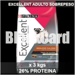 comprar Excellent Perro Adulto con Sobrepeso x 3 kg online
