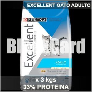 comprar Excellent Gato Adulto x 3 kg online