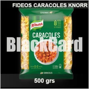 Fideos Caracoles x 500 grs Knorr