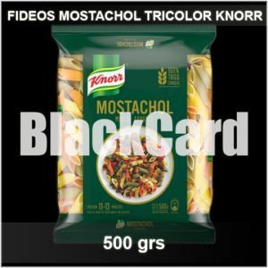 Fideos Mostachol Tricolor x 500 grs Knorr