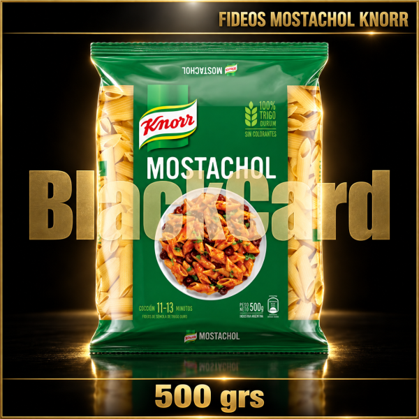 FIDEOS MOSTACHOL x 500 Grs KNORR