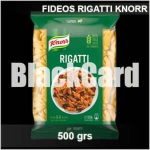 Fideos Rigatti x 500 grs Knorr