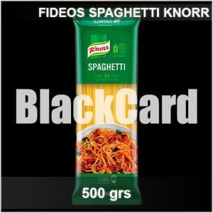 Fideos Spaghetti x 500 grs Knorr