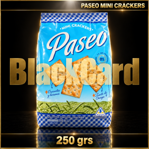 GALLETITAS PASEO MINI CRACKERS x 250 Grs