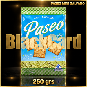 GALLETITAS PASEO MINI SALVADO x 250 Grs