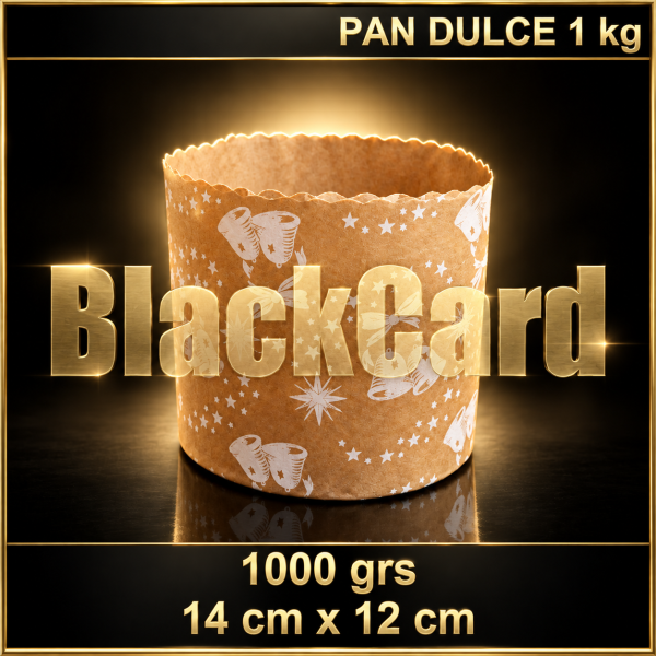MOLDE PAN DULCE 1000 grs