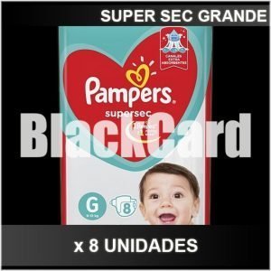 Pañales Pampers Super Sec Grandes