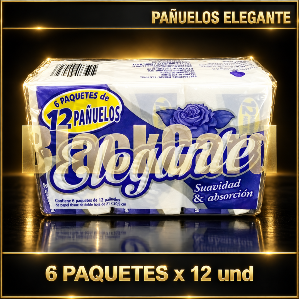 PAÑUELO ELEGANTE POCKET 6 x 10 und