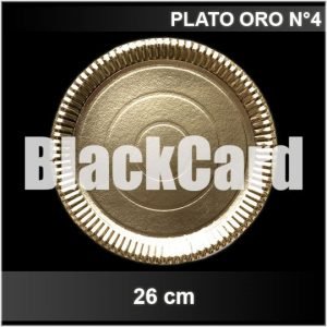 Plato Oro N°4