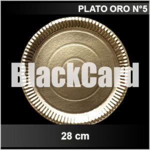 Plato Oro N°5