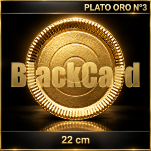 PLATO ORO N°3 RED. (22 cm)