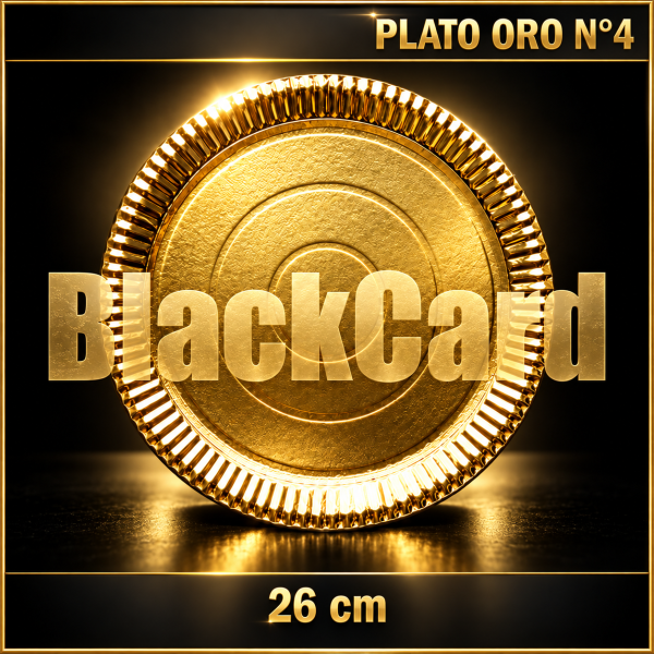 PLATO ORO N°4 RED. (26 cm)