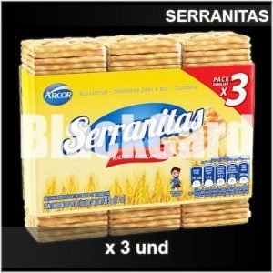 Arcor Serranitas x 3 und
