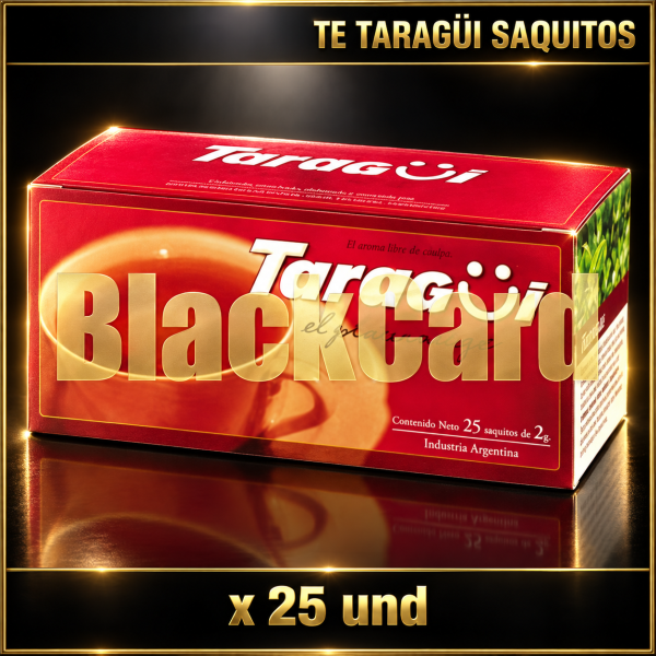 TE SAQUITOS SIN ENSOBRAR x 25 UND TARAGUI