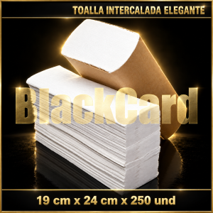TOALLAS INTERCALADAS 19 cm x 24 cm ELEGANTE