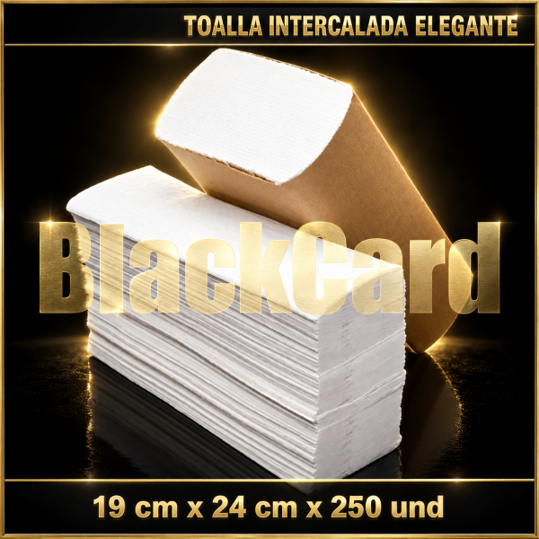 TOALLAS INTERCALADAS 19 cm x 24 cm ELEGANTE