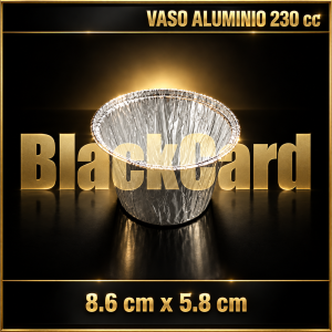 VASO ALUMINIO 230 cc (FLAN)