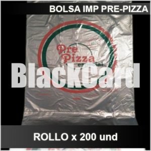Bolsa imp Pre Pizza rollo x 200 en cantidad
