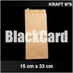 Bolsa Kraft N°6 x 100 unidades
