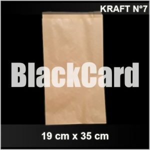 Bolsa Kraft N°7 x 100 und