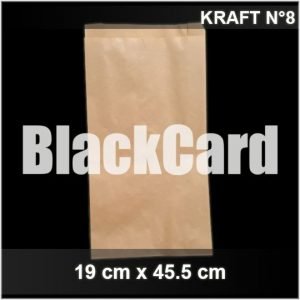 Bolsa Kraft N°8 x 100 unidades
