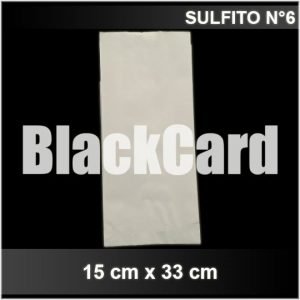 Bolsa Sulfito N°6 x 100 unidades
