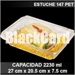 Bandeja Estuche 147 PET