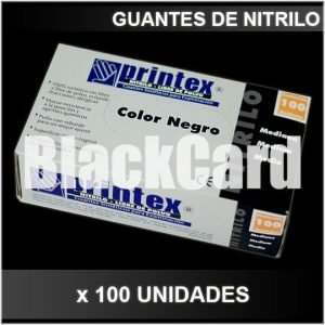 Guantes de Nitrilo Negro en cantidad