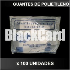 Guantes de polietieleno en cantidad