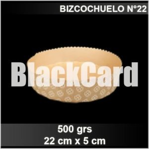 Molde Bizcochuelo N°22 distribuidora black card