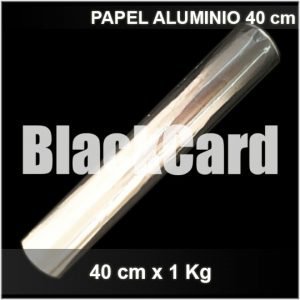 Rollo Aluminio 40 cm x 1 kg distribuidora de envases descartables