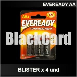 Pilas AA x 4 und Eveready