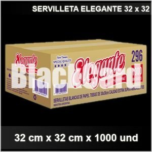 Servilleta 32 cm x 32 cm x 1000 und Elegante
