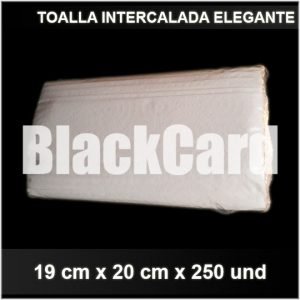 Toalla Intercalada 19 cm x 20 cm x 250 und Elegante